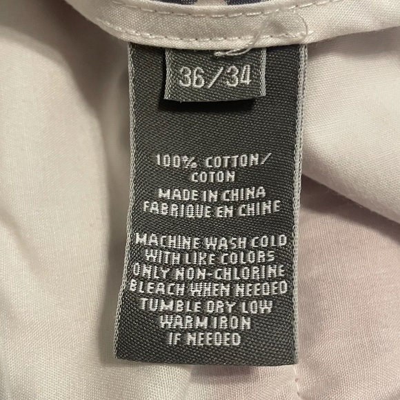 Onward Reserve Cotton Chino Pants Slacks Size 36/34 - Picture 5 of 9